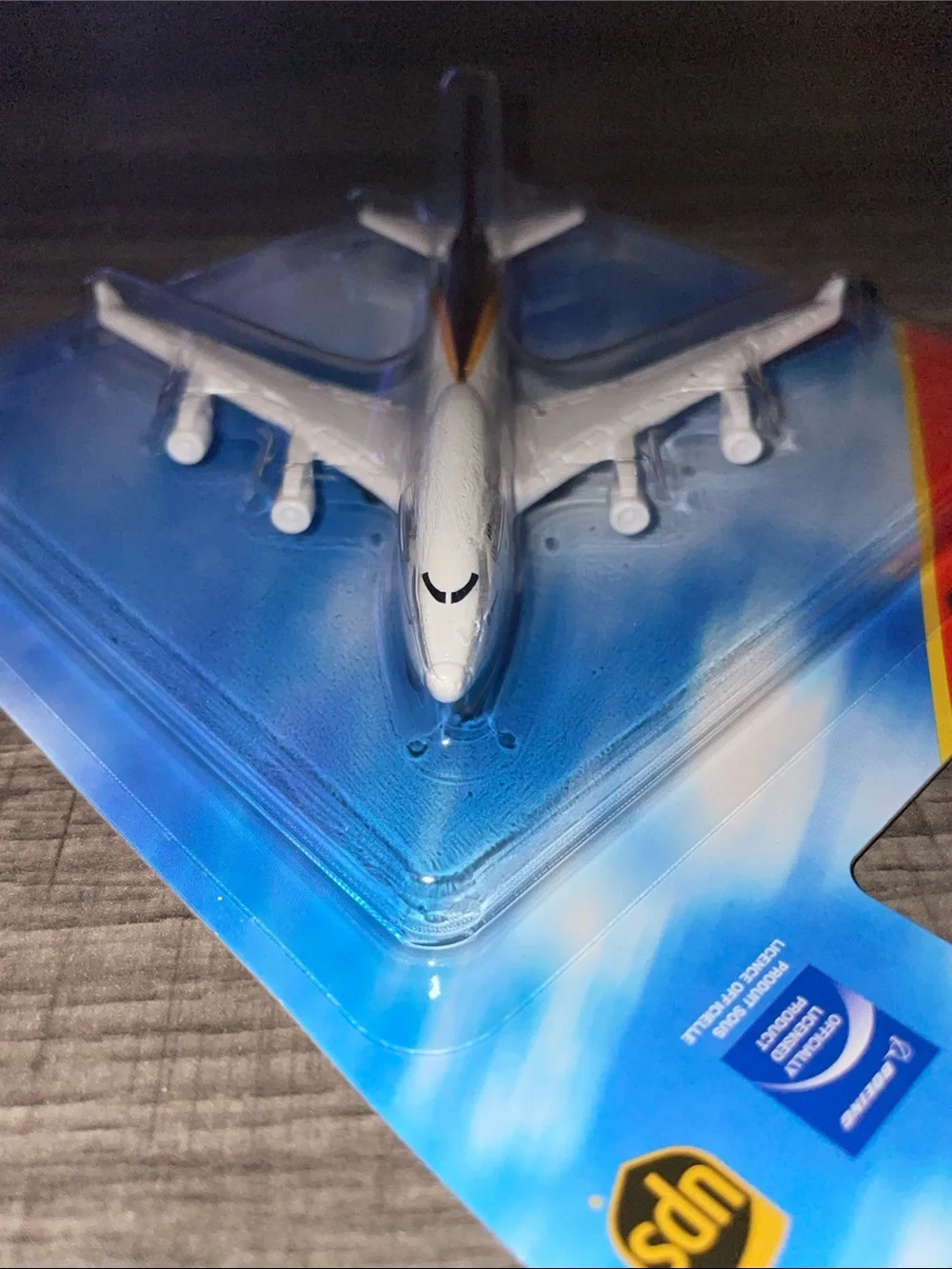 UPS 747 Matchbox Sky Busters Boeing 747-400 Toy Plane - White, Brown